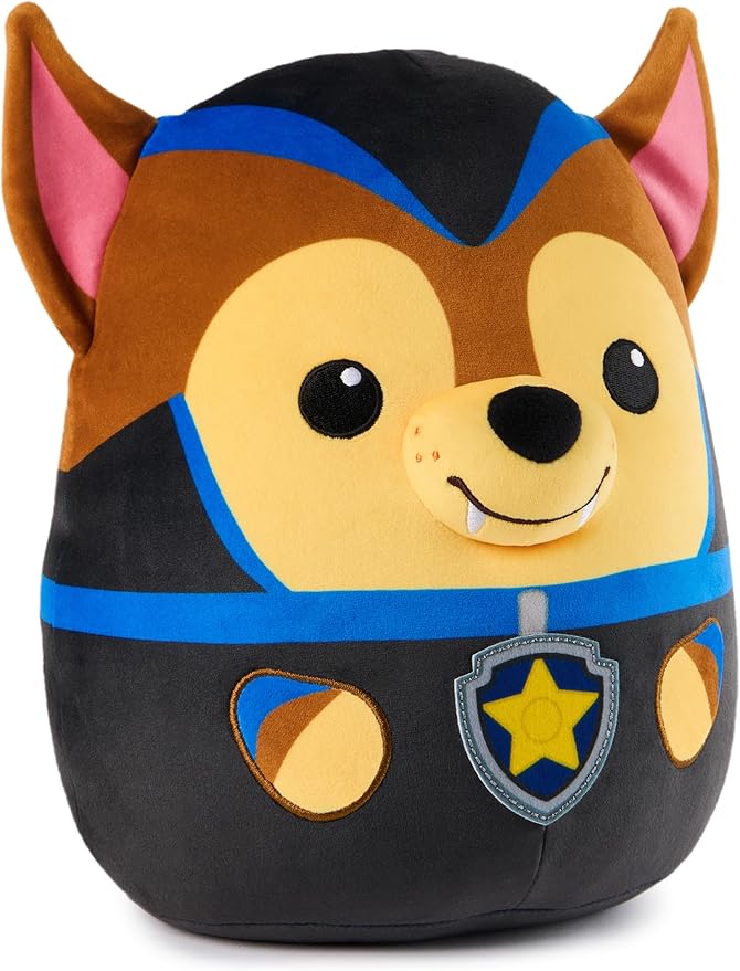 PAW Patrol Dracula Chase Squish Plush, Official Toy from The Hit Cartoon, Special Edition Squishy Stuffed Animal for Ages 1 and Up, 12”