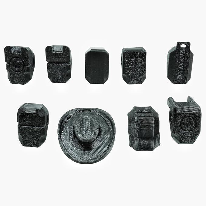 T13 Accessories Pack – Custom Heads, Cowboy Gear, Hats, Sunglasses, Shoes, Knives, and Staff