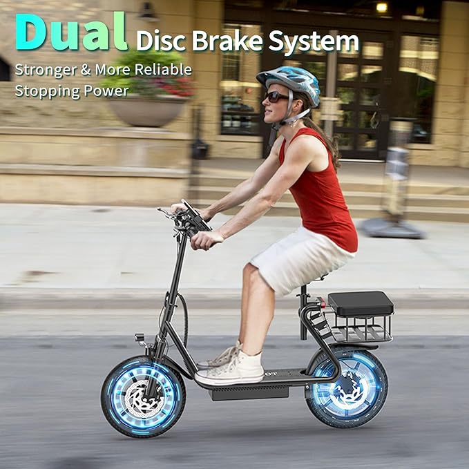 MAXSHOT Electric Scooter for Adults, 8.5/10/14" Tires, 19/22Mph, 350W/500W Motor, 21-28 Miles Range, Folding E-Scooter with Dual Suspension,APP(V1/SPRO/MAX/PRO/X1/X1PRO/PR)
