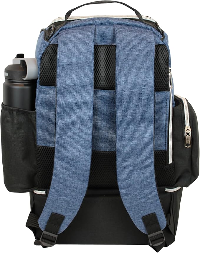 Flight level Disc Golf Backpack with Insulated Cooler | Frisbee Disc Golf Bag | Large Capacity up to 20 Discs