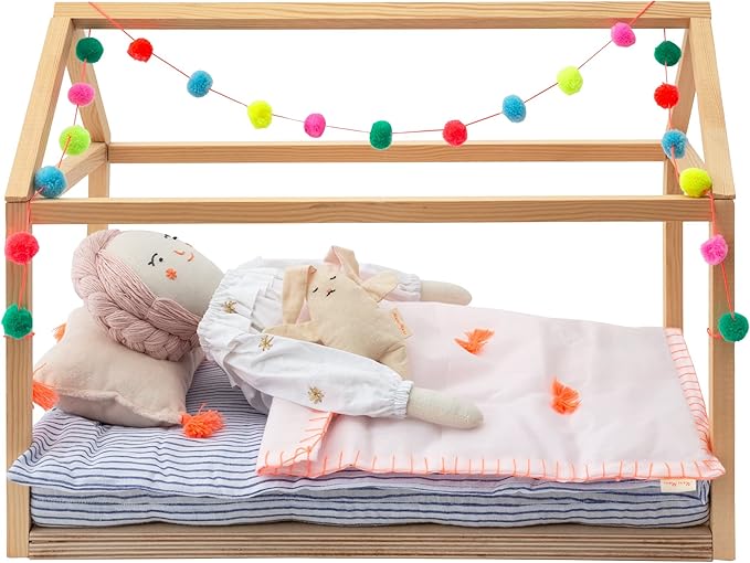 Meri Meri Wooden Bed Dolly Accessory (Pack of 1)