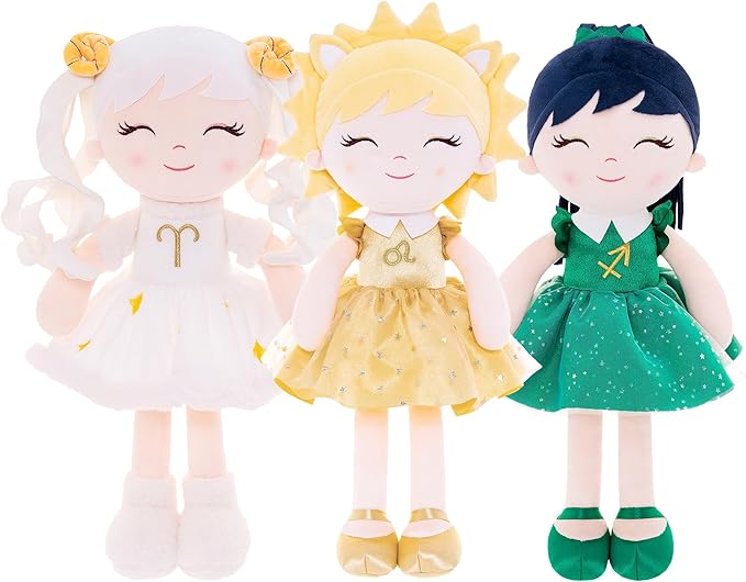 Baby Girl Gifts Plush Dolls Constellations Zodiac Doll Birthday Gift 17 inches Virgi