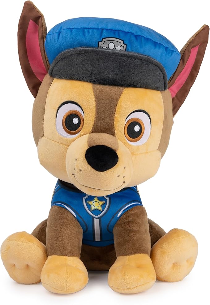 GUND PAW Patrol Chase Plush, Official Toy from The Hit Cartoon, Stuffed Animal for Ages 1 and Up, 16.5” (Styles May Vary)