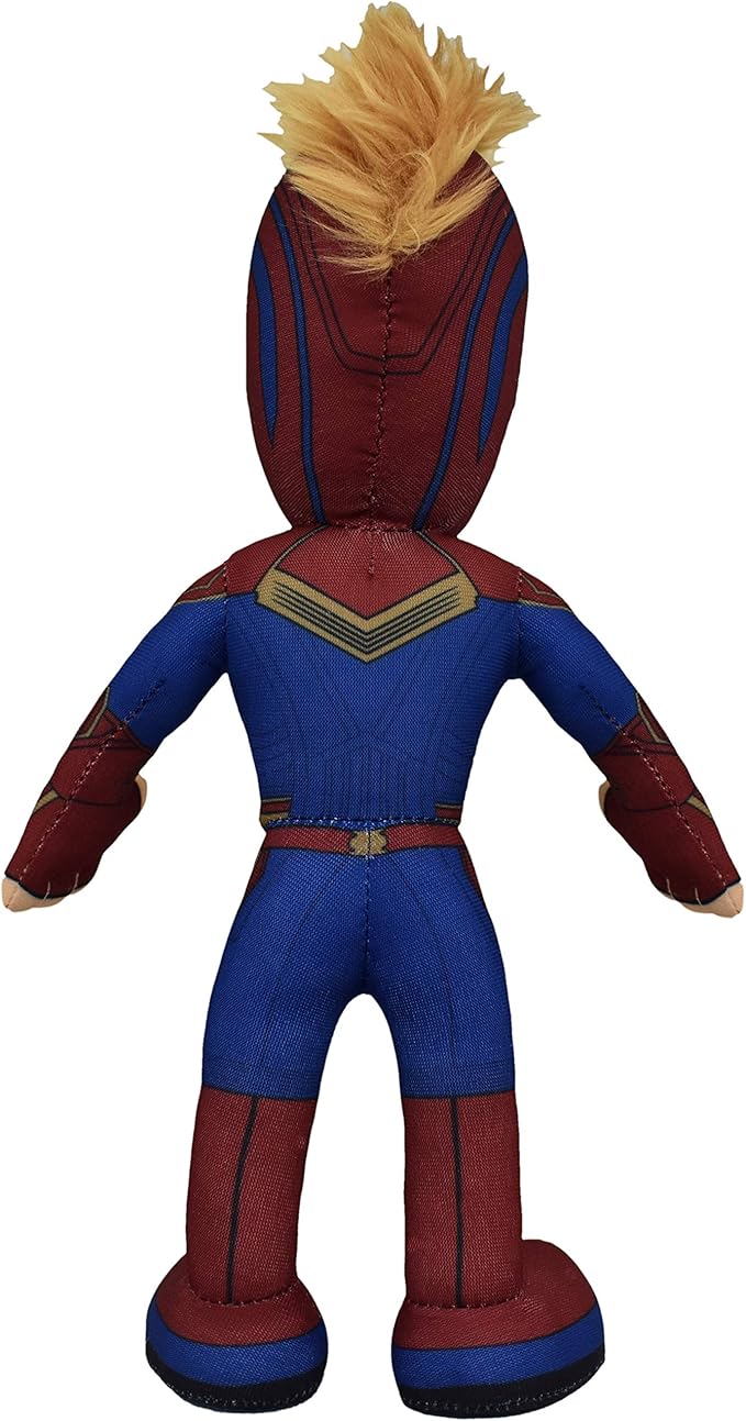 Marvel Captain Marvel 10" Plush Figure - A Superhero for Play and Display