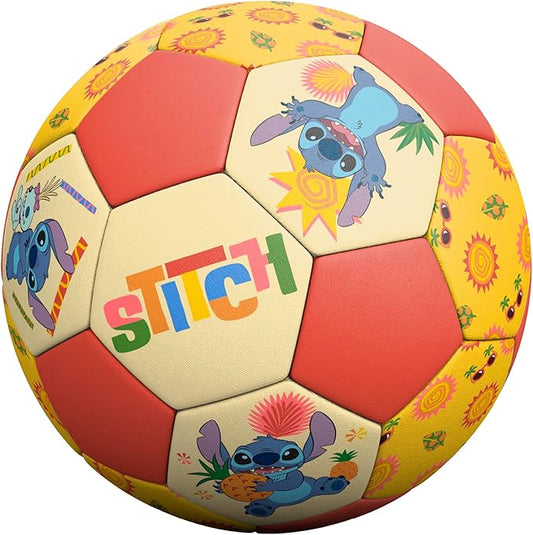 Soccer Ball 7 Inch for Kids 3+ Years Old, Ships Deflated, Disney Stitch Jr