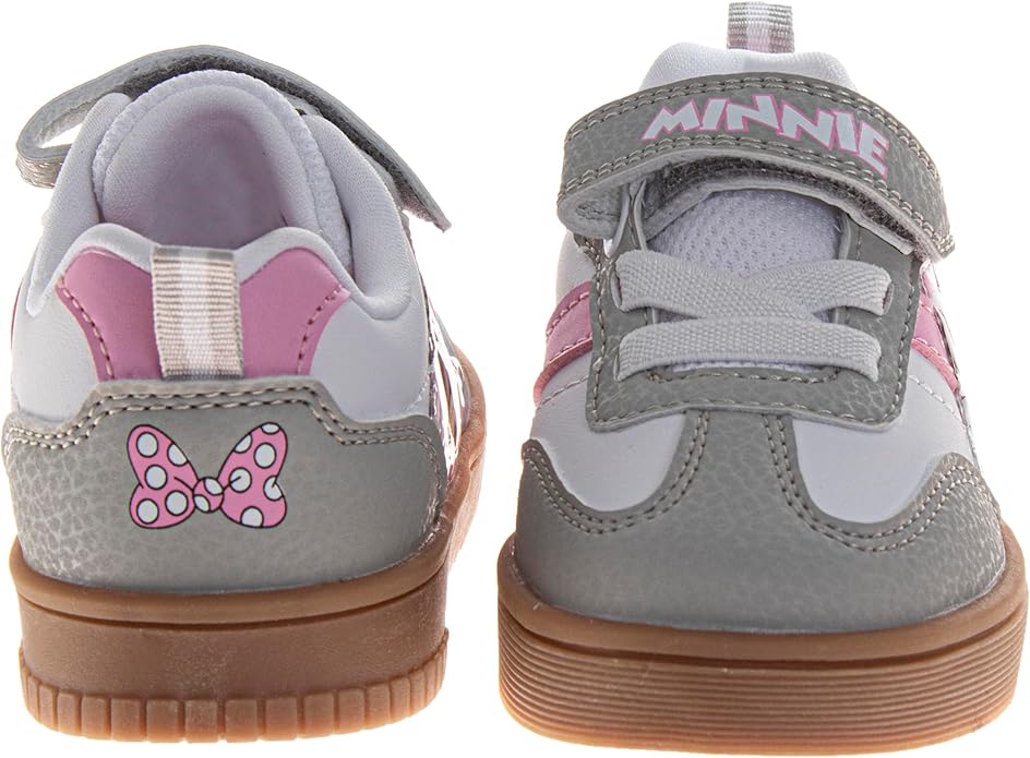 Girls Kids Casual Character Shoes Princess Frozen Minnie Mouse Paw Patrol Moana Lilo Stitch Abby Elmo Sneakers for Girls Size 6-10 Toddler / 11-12 Little Kids