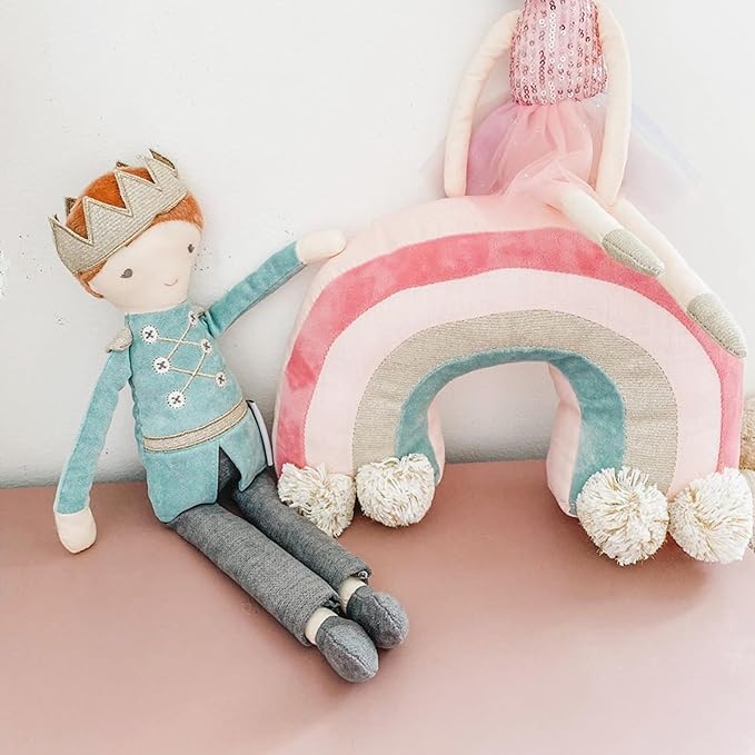 MON AMI Doll Prince Jean Luc – 15” Soft & Elegant Stuffed Plush Fashion Doll for Kids of All Ages, Use as Toy or Room Décor