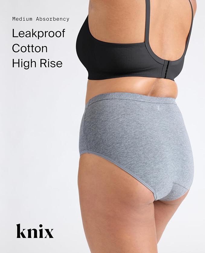High Rise Leakproof Cotton by Knix