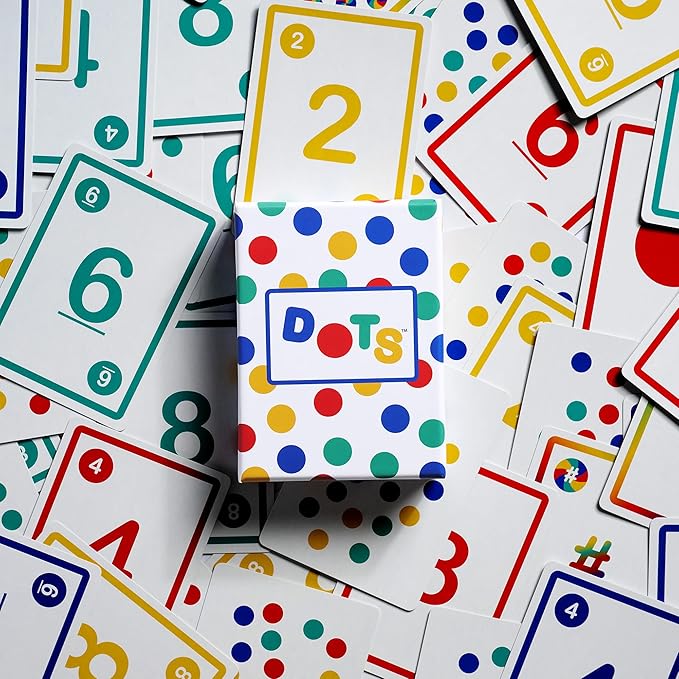DOTS – Rummy-Style, Set Matching Strategy Card Game | Fast-Paced, Easy-to-Learn Fun for Families, Adults & Kids | 2–6 Players, Ages 8+ | Perfect for Game Night