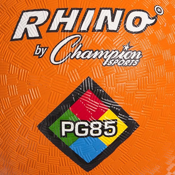 Champion Sports Playground Balls – Single Balls & Sets, Multiple Colors, Durable Nylon-Wound Construction for Kickball & Indoor/Outdoor Play