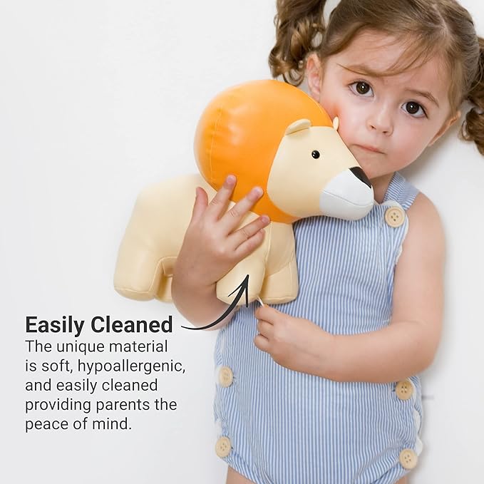 Little Big Friends Musical Baby Toy – Soft Plush Pull-String Cord Classical Toy for Baby & Toddlers | Soothing Stuffed Cuddly Animal Gift | Jackson The Lion