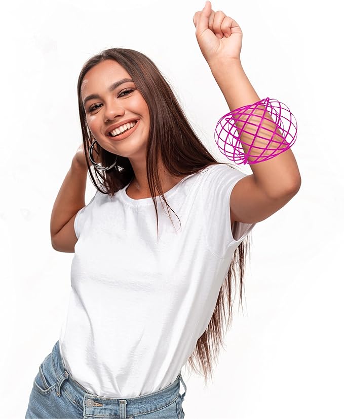 Digital Energy Kinetic Educational Spring Toy - Multi Sensory Interactive 3D Shaped Flow Ring ()