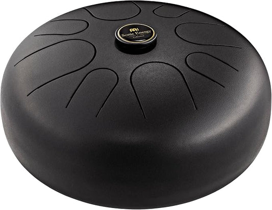 Meinl Sonic Energy Steel Tongue Drum 8 Notes 16" with Mallets, Bag — Sound Healing Instrument for Musical Education, Meditation, ASMR, Yoga