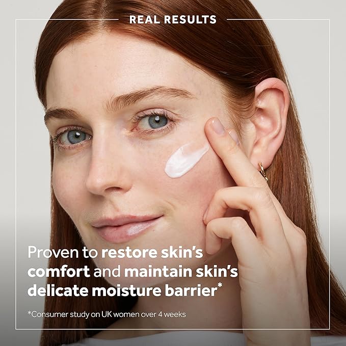 No7 Derm Solutions Hydrating Facial Cleanser - Gentle Cream Face Wash Formulated with Ceramides, Niacinamide & Adaptogens to Help Maintain Skin's Moisture Barrier - For Dry & Sensitive Skin (16 Fl Oz)