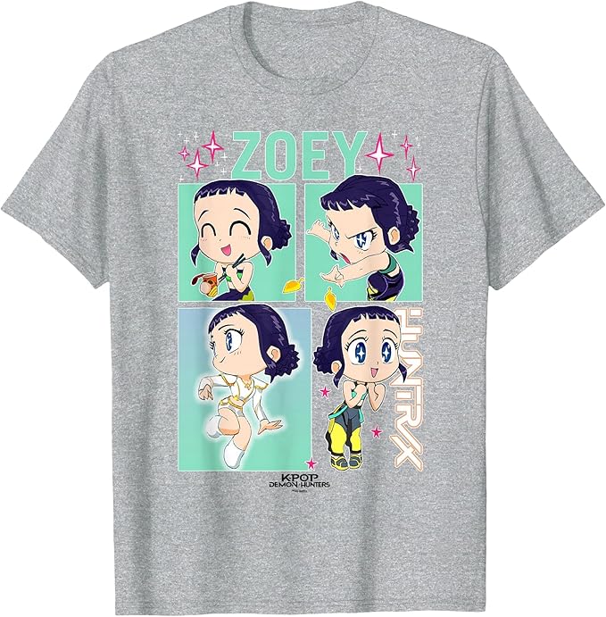 Kpop Demon Hunters Zoey Officially Licensed T-Shirt