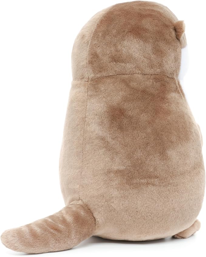 Otter Stuffed Animals Sleeping Plush Toys with Embroidered Eyes for Boy Girl Kids Birthday Christmas Bedtime Gifts, 12 inches