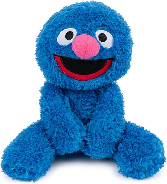 GUND Sesame Street Official Grover Take Along Buddy Plush, Premium Plush Toy for Ages 1 & Up, Blue, 13”