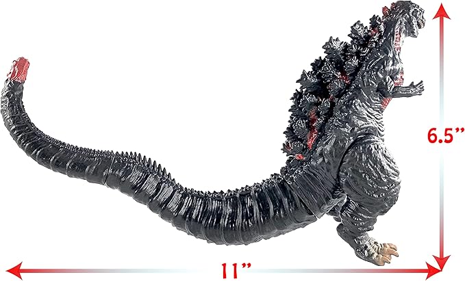 TwCare Set of 2 Dinosaur Shin Figure King of The Monsters Toys, 2021 Dragon Movable Joints Action Movie Series Soft Vinyl, Carry Bag