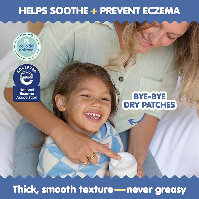 TUBBY TODD All Over Ointment - Baby Eczema Cream, Everyday Multi-Purpose Sensitive, Dry, Irritation Baby Skin Relief Cream, Steroid & Gluten Free, Lavender Rosemary - 1 Pack, 8 Oz