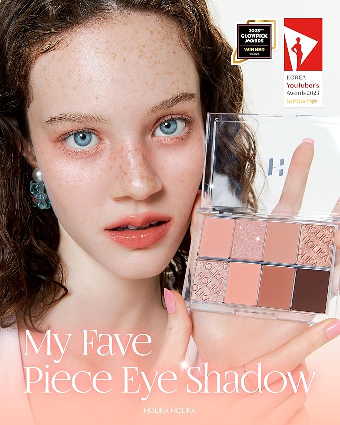 HOLIKA HOLIKA My Fave Piece Eye Shadow 09 Joli - Korean Eye Makeup with Buttery Texture, Matte to Shimmer Formula, Smooth Blendable Pigmented Colors, Luxurious Finish for All-Day Wear