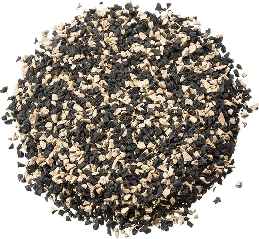 Fast Patch Poured-in-Place Surfacing Repair Kit Fix Rubber Playground (Tan/Black, Small)
