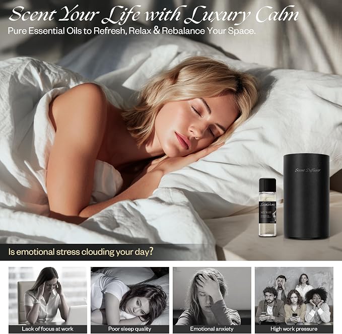My Way Diffuser Oil - Hotel Diffuser Oil Inspired by Luxury 5-Star Hotel - Woody Notes - Comforting Cedar, Cypress, Lemon - Fragrance Oil Fits Any Diffuser, 20mL