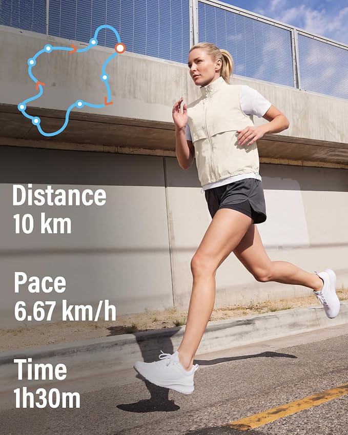 Women's Lightweight Running Vest Stand Collar Zip Up Summer Waistcoat Sleeveless Jacket for Golf Hiking Travel