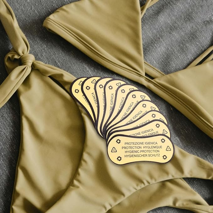 Swimwear Protective Sticker Adhesive Panty Liner Lingerie Underwear Stickers Plastic Liner for Women