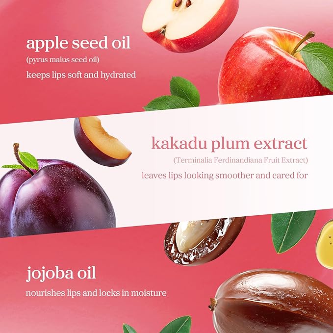 NOONI Korean Lip Oil - Appleplum | Long-Lasting, Moisturizing, Plumping, Revitalizing for Dry Lips, Waterproof, No Peel Off, Korean Tint, Hydrating, Nourishing Crystal Clear, 0.12 FL Oz