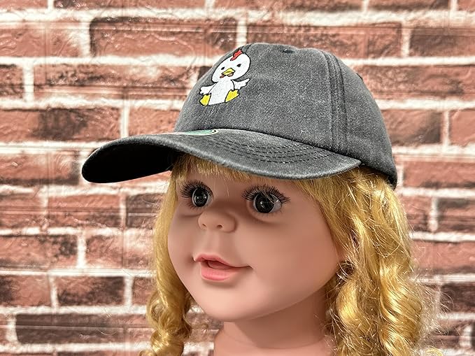 Embroidered Animal Baseball Hats for Boy and Girl
