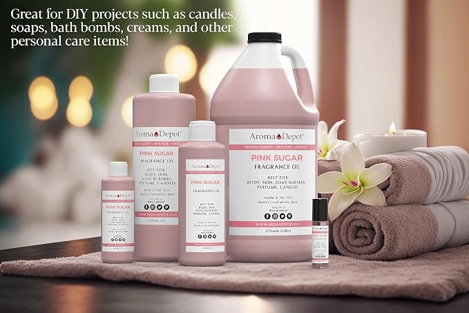 Pink Sugar 2oz. / 60ml. Perfume I Skin Oil I Our Interpretation, Premium Quality I Uncut I Fragrance Oil I Scented Oil I Add Aroma to Your DIY Projects I Skin Safe