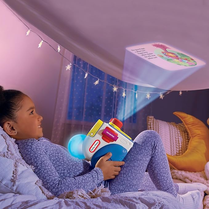 Little Tikes Story Dream Machine DreamWorks Trolls Special Day Story Collection, Storytime, Books, DreamWorks Animation, Audio Play Character, Gift and Toy for Ages 3+ Years