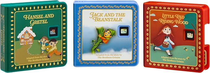 Little Tikes Story Dream Machine 3 Fairy Tale Story Collections, Hansel and Gretel and More, Bonus Character. Praojects Storytime for Kids, Audio Play, Fun Toy, Ages 3+ Years
