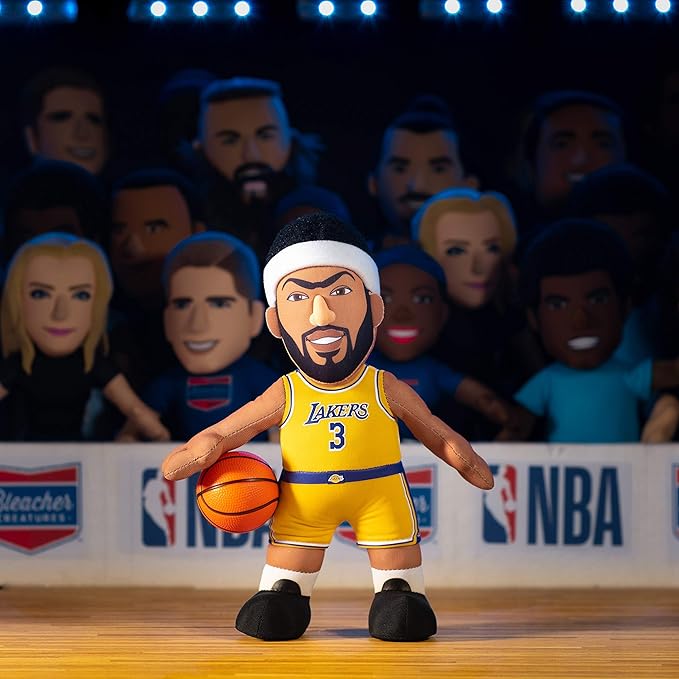 Bleacher Creatures Los Angeles Lakers Anthony Davis 10" Plush Figure - A Superstar for Play Or Display