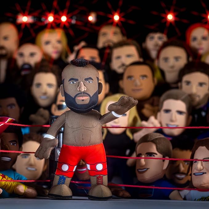 Bleacher Creatures WWE Legend Wrestlemania Mr. T 10" Plush Figure- A Wrestling Star for Play or Display