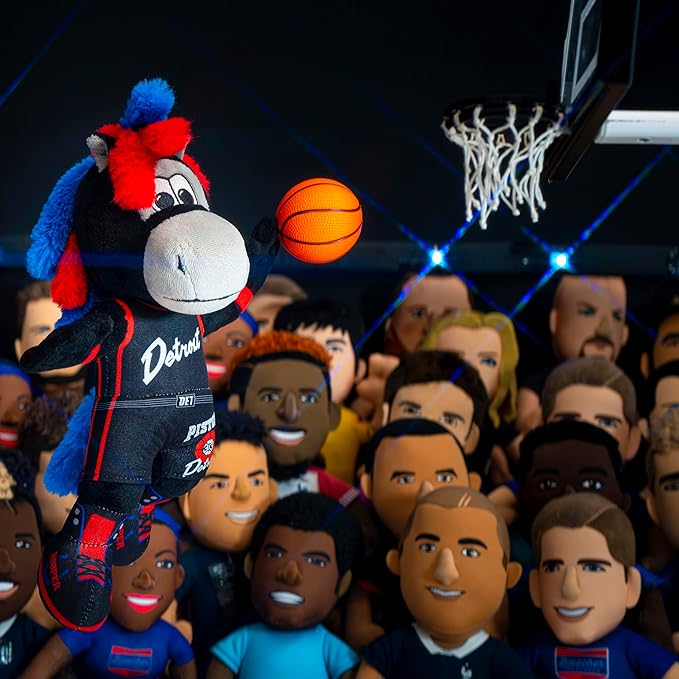 Bleacher Creatures NBA Unisex NBA 10-inch Mascot Plush Doll
