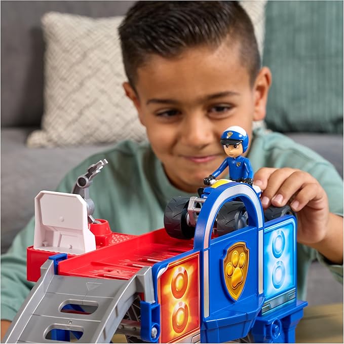 Paw Patrol Search & Rescue Lift 'N' Repair Playset with Exclusive Figure & Vehicle, Over 30+ Inch Long, Kids Toys for Boys and Girls Ages 3 and Up