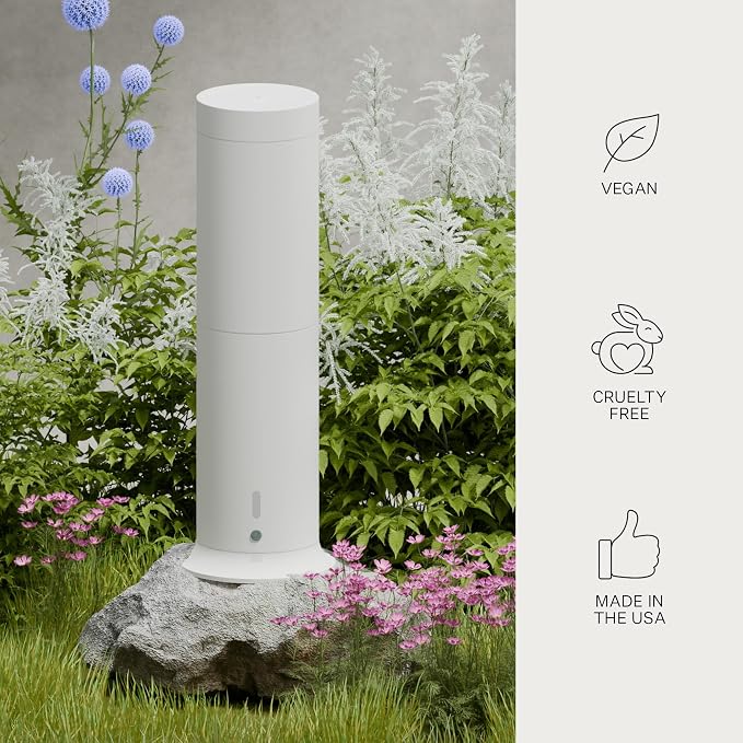 Apotheke Scent Tower Aromatherapy Diffuser Fragrance Refill, White Vetiver (120 ml) - Long-Lasting Perfume-Grade Essential Oil for Clean & Fresh Home, Office, Hotel & Large Rooms