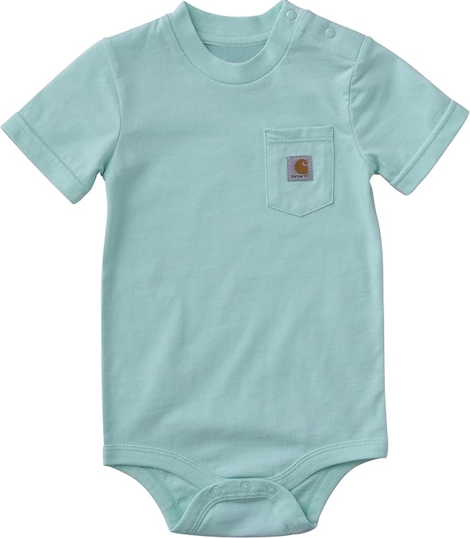 Carhartt Unisex Baby, Short-sleeve Bodysuit Pocket T-shirt