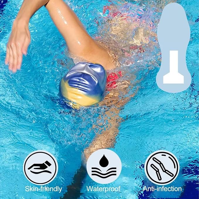Panty Liners, 10Pcs Menstrual Pads for Swimming, Waterproof Thong Pads Panty Liners, Private Patches for Women Swimsuits and Lingerie Liner/Barrier