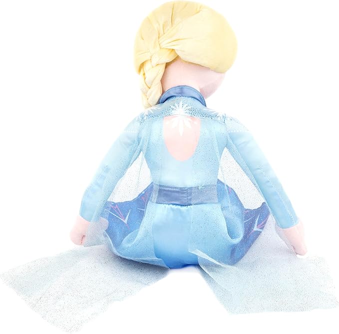 Disney Frozen 2 Elsa Plush Stuffed Pillow Buddy - Super Soft Polyester Microfiber, 25 inch (Official Disney Product)