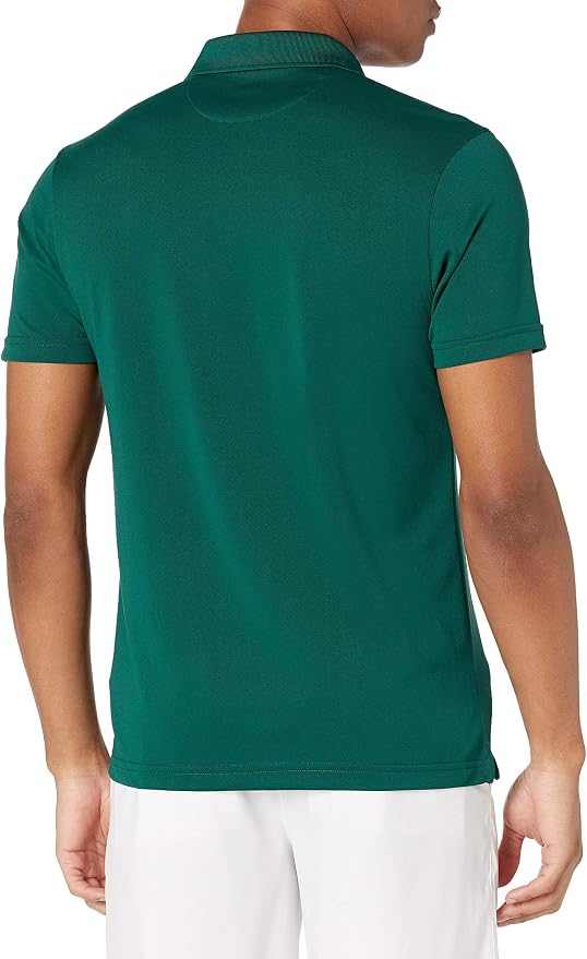 Amazon Essentials Men's Moisture Wicking Golf Polo Shirt, Short Sleeve, Slim-Fit, Quick-Dry, Active Wear