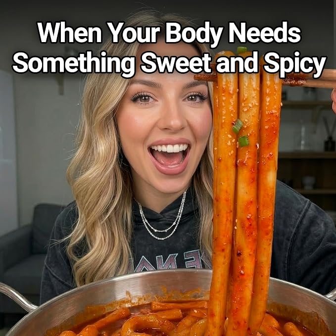 Nongshim Tteokbokki Style Noodles, Sweet & Spicy Korean Ramen, 10 Pack | Tteokbokki-style instant noodles with gochujang-inspired sauce, garlic-red pepper notes, chewy texture