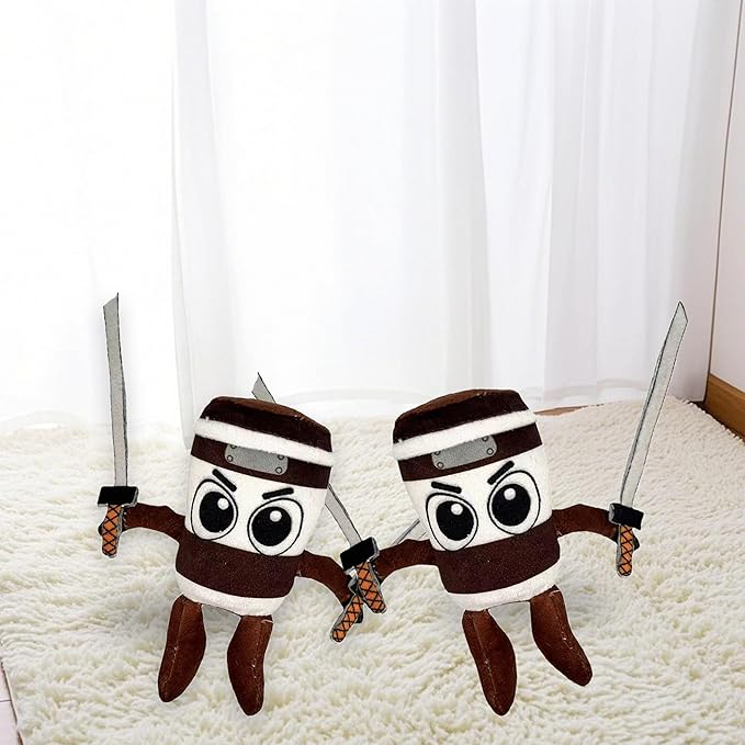 Zenitsu Cappuccino Assassino Plush Italian Brainrot Expressive Doll Funny & Unique Gift for Boys and Girls, Creative Home Décor Plush Toy for Christmas, Birthday (tp-g)