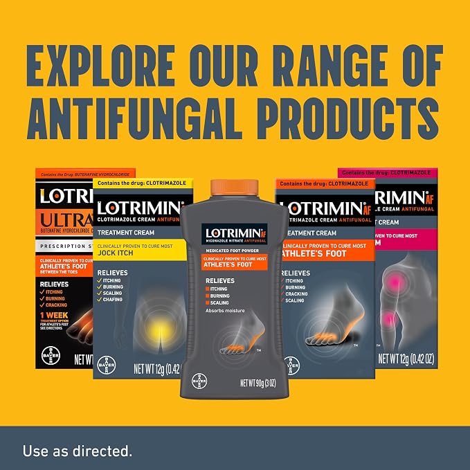 Lotrimin Ultra Jock Itch Cream - Powerful Butenafine Hydrochloride Treatment for Jock Itch, 0.42 Ounce (12 Grams) (Packaging May Vary)