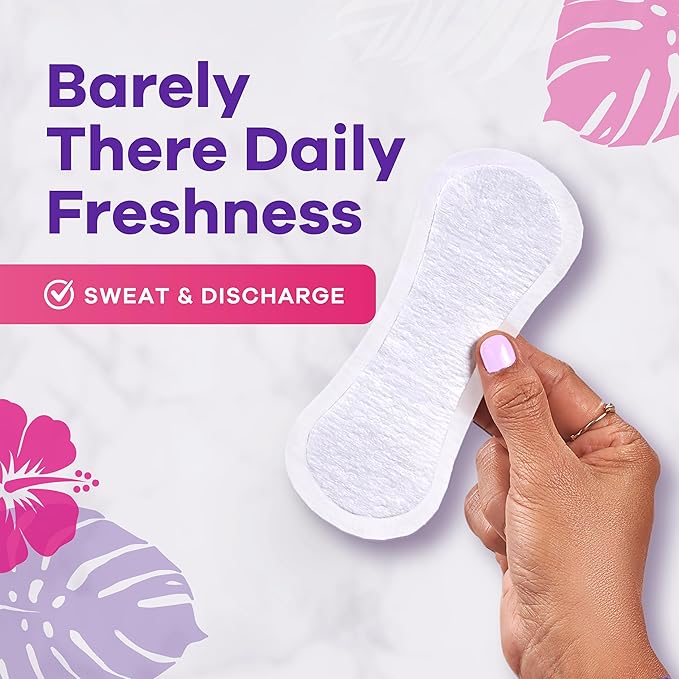 Always Panty Liners for Women Daily Liners, Regular Absorbency, Unscented, 432 Count (Pack of 2)