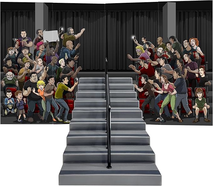 Arena Stairs Playset for Wrestling Action Figures