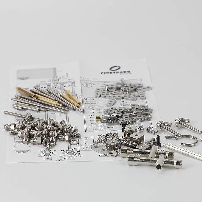 Stop Motion Supplies 2.0 Series Stop Motion Armature Kit,Skeleton Kit,Durable Stainless Steel, Smooth Ball Socket Joint,Similar to Real Human Body, for Stop Motion Puppet (23CM Tall)