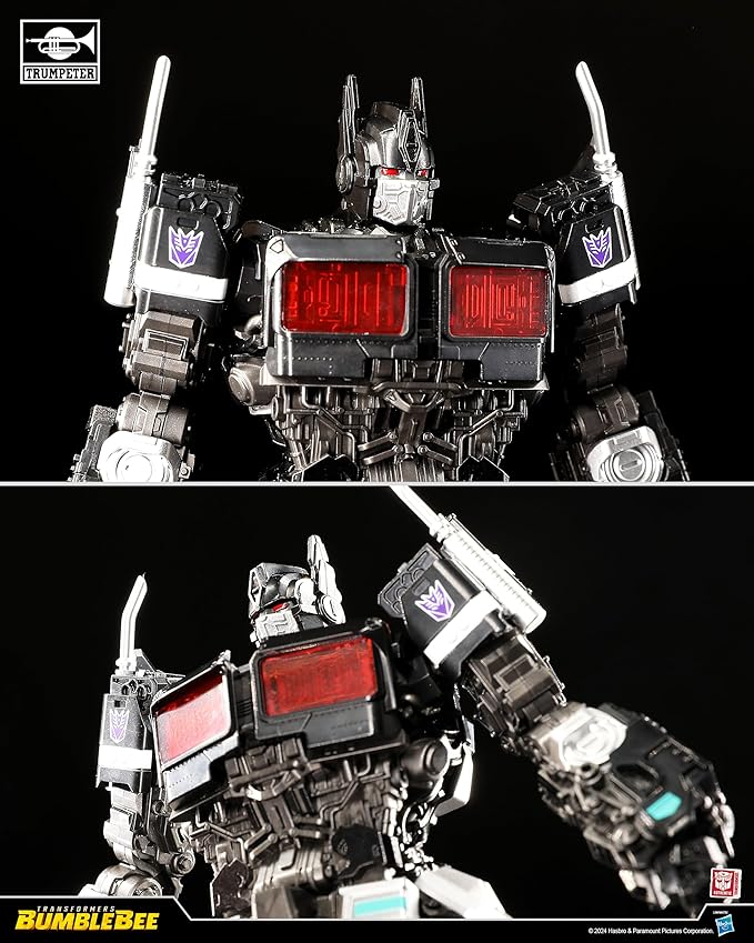 Transformers Nemesis Prime Figure Model Kit – 3D Articulated Action Easy to Assemble Pre Painted Collectible Series Toys Hobby 03195