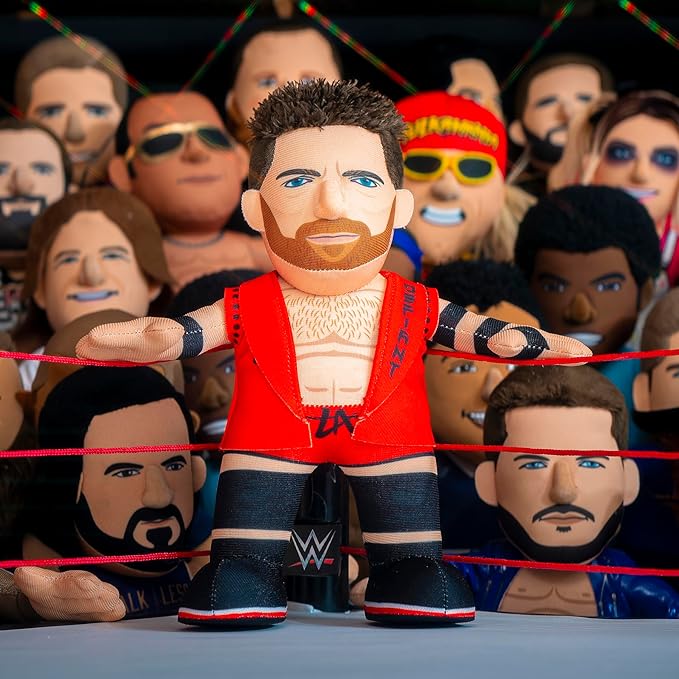 Bleacher Creatures WWE L.A. Knight 10" Plush Figure - A Wrestling Superstar for Play or Display